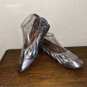 Aerosoles Rachie Metallic Slip On Flat Shoes
